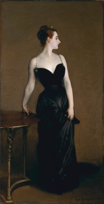 Madame X (Mme. Pierre Gautreau), 1884. Oil on canvas, 82 1/8 x 43 1/4 inches.