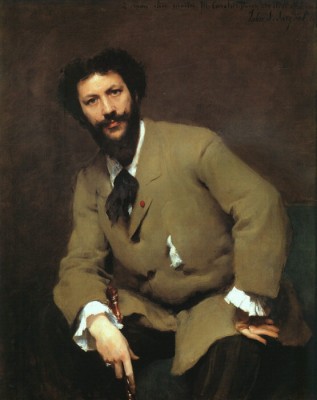 Carolus-Duran, 1879. Oil on canvas, 46 x 37 3/4 inches.