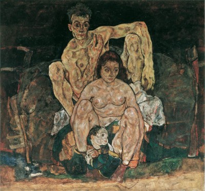 "The Family," 1918. Oil on canvas.