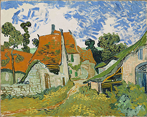 Vincent van Gogh (1853–1890) Street in Auvers-sur-Oise, 1890?. Oil on canvas, 29 × 36 3?8 in. Finnish National Gallery, Helsinki. 